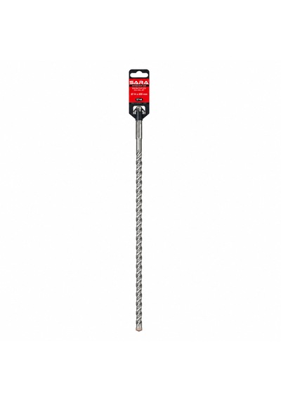 Sara S744 Sds Plus Matkap Ucu 14 X 450 Mm, 2 Kesicili Tungsten Karbür Uçlu