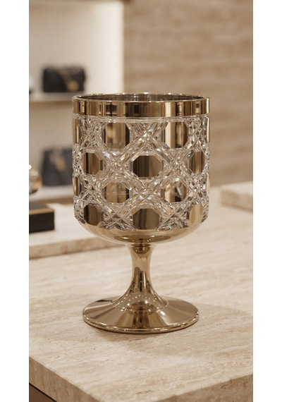 Eclat Halo Gold Kristal Kadeh 270 Cc Çok Renkli