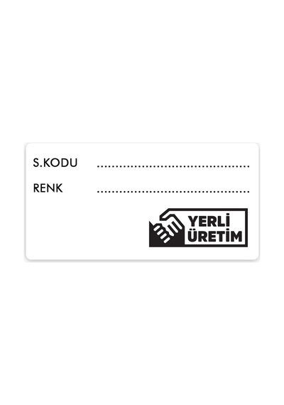200 Lü Kendinden Yapışkanlı Raf Düzenleme Ve Stok Etiketi