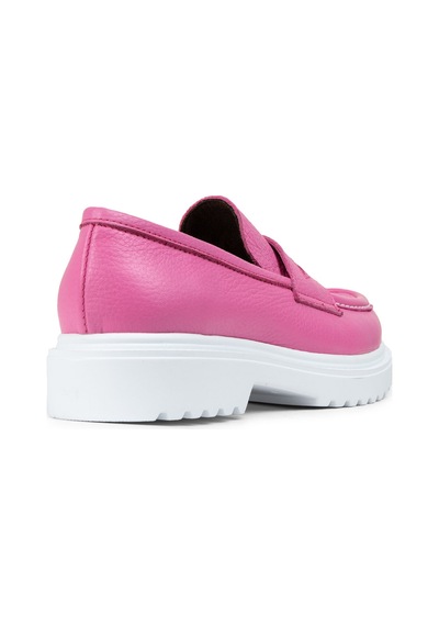 Deery Hakiki Deri Pembe Kadın Loafer - 01903zpmbp01 Pembe