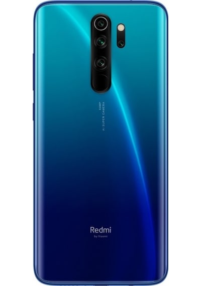 Xiaomi Redmi Note 8 Pro Arka Kapağı Mavi