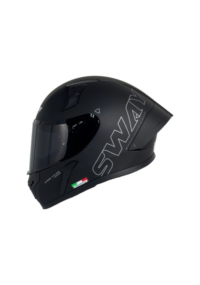 Kask Sway F357 Kask Mat Siyah