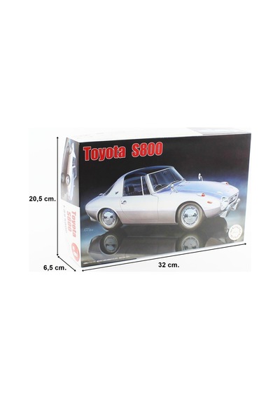 Fujimi Id-6 04725 1/24 Ölçek, Honda S800, Otomobil Plastik Model Kiti