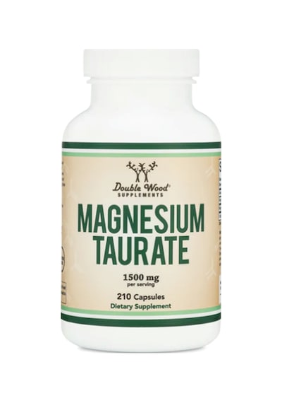 Double Wood Magnesium Taurate 1500mg 210 Capsul. Usa Version ...