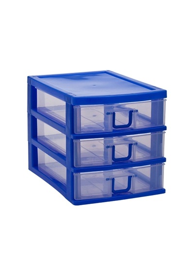 Bay Mini 3 Çekmeceli Komidin Organizer Najmaddin Diğer