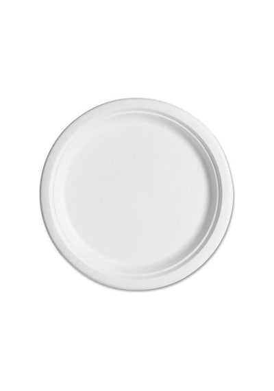 Kafem Ekolojik Karton Tabak 22 CM 25 Adet
