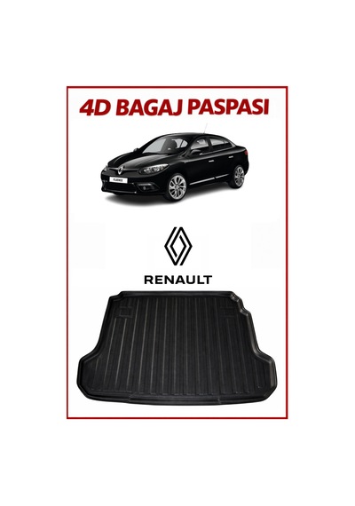 Renault Fluance 2010 Model 4d Bagaj Havuzu