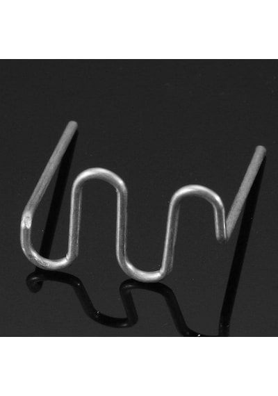 500 Adet 0.8mm Kaynak Tamir Makinesi İçin Düz Zımba Teli Araba Onarım Tampon Plastik