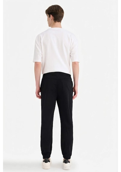 Defacto Jogger Fit Beli Bağcıklı Üç Cepli Pantolon F4680ax25aubk81 Siyah