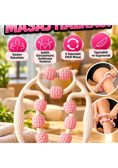 Taşınabilir Ergonomik Kas Gevşetici Masaj Halkası