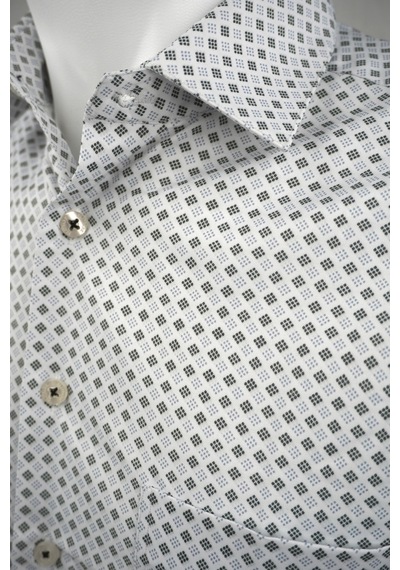 Elitpark Point Pattern Pamuklu Cepli Klasik Fit Premium Erkek Gömlek Açık Mavi - Yeşil Nokta Desen Elitpark Point Pattern Pamuklu Cepli Klasik Fit Premium Erkek Gömlek Açık Mavi - Yeşil Nokta Desen