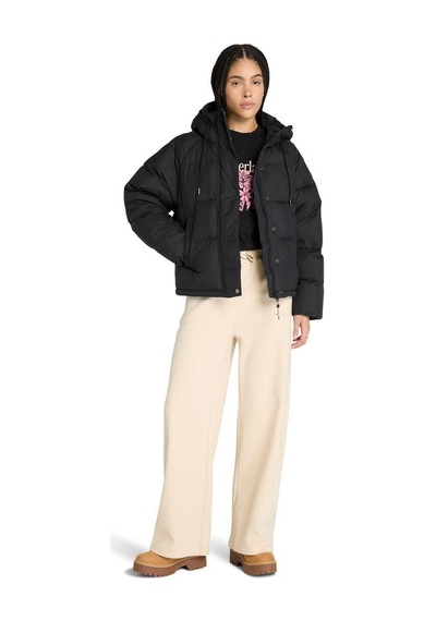 Timberland Recycled Down Puffer Kadın Mont-33850 Siyah