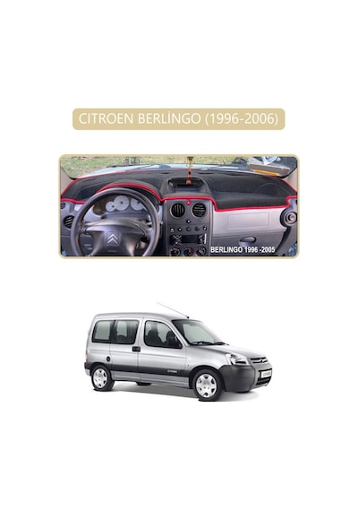 Cıtroen Berlingo 1996-2001torpido Koruma Halısı Bej Kenar