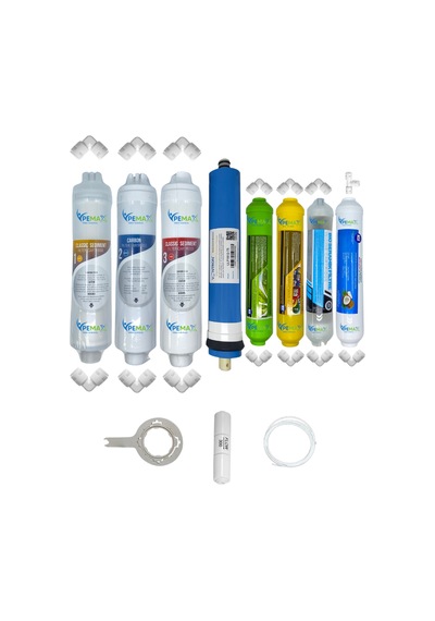 Pws Kapalı Kasa Su Arıtma Cihazlarına Uygun Eco 8li Vontron Mebran Alkali+mineral+detox Set