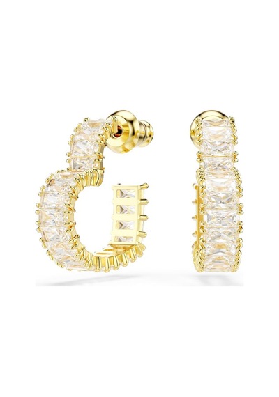 5693512 Swarovski Küpe Matrıx:pe Heart Whı/gos Metalik