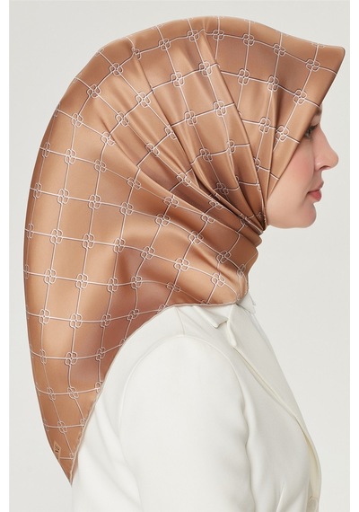 Armine Özel Nostalji Serisi Twill İpek Eşarp Modelleri 8555D-04