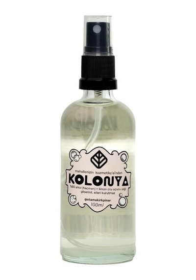 101 Dalmaçyalı Otama Kırkpınar Doğal Ferahlatıcı Limon Otlu Kolonya 100 Ml Acı Kahverengi
