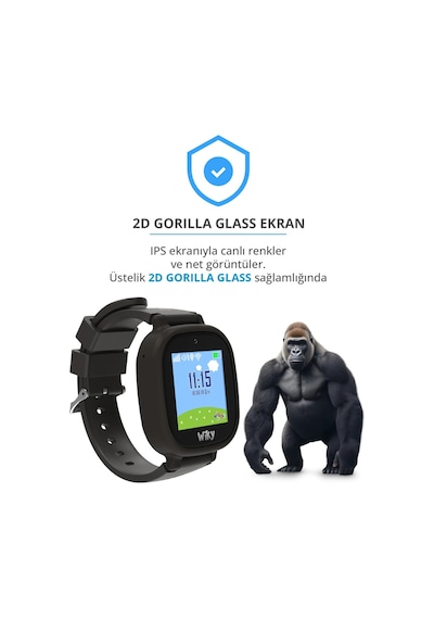 Wiky Watch 5E e-SIM Akıllı Çocuk Saati (İthalatçı Garantili)