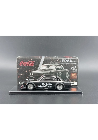 Pop Race Nissan Skyline Gt-r Drift Coca Cola Zero Jp Black Chrome 161 1/64 Özel Seri