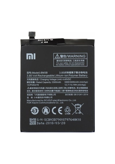 Mi Mix 2 Uyumlu Batarya Bm3b