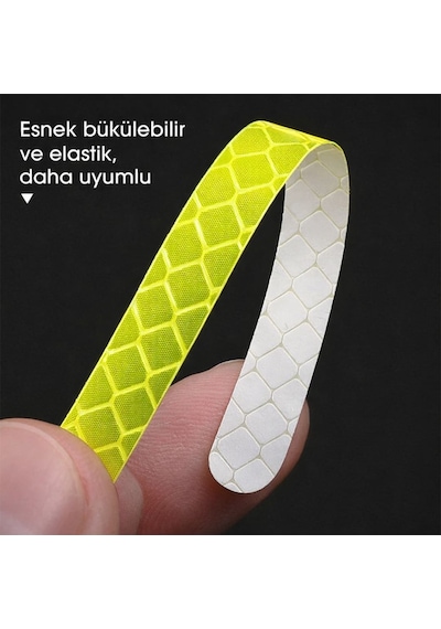 Sunup Sn-29083 20'li Araç Tekerlek Fosforlu Stıcker Karışık Renk