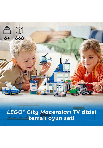LEGO® City 60316 Polis Merkezi 668 Parça