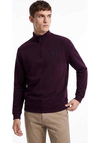 Discovery Expedition D5wm-swt3941 Bordo Erkek Sweatshirt