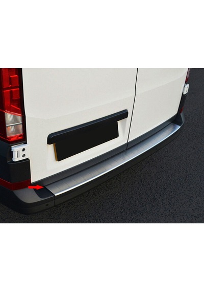 S-Dizayn  Volkswagen Crafter Krom Arka Tampon Eşiği 2017 Üzeri