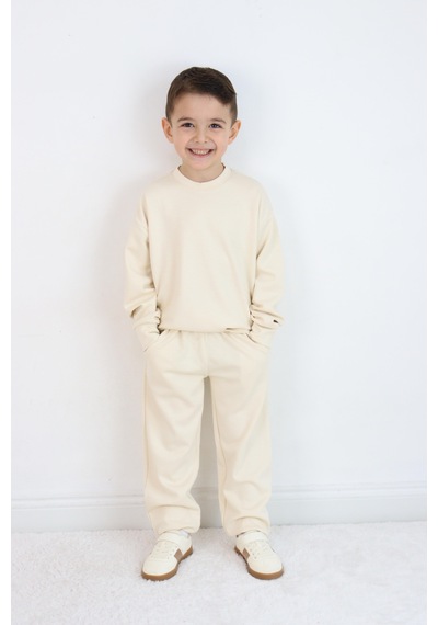 Miababy Basic Plus İkili Takım Ekru