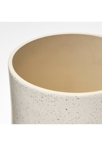 Ikea Sandkorsbar Seramik Saksı Bej 19 Cm İç Ve Dış Mekan Kullanımı İçin