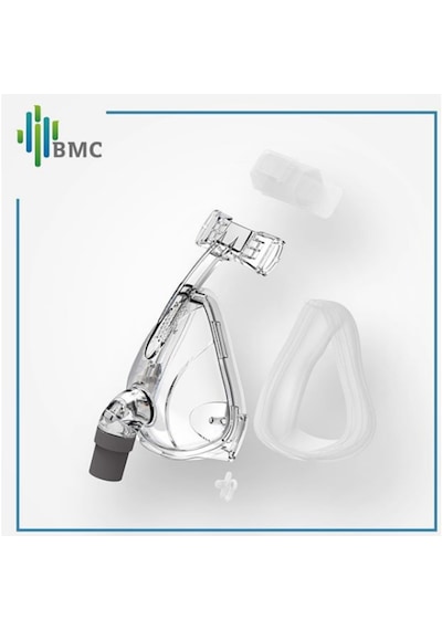 Bmc F2 Tam Yüz Full Face Cpap Maskesi M Beden-Hortum-Kafa Bandı