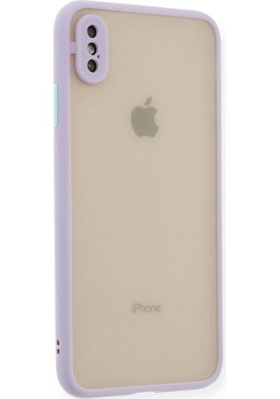 Newface - 72 - iPhone Uyumlu X Kılıf Montreal Silikon Kapak - Csmo-tex - - Mor