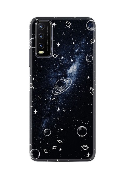 Vivo Y12s Kılıf Resimli Desenli Silikon Platinium Series Samsung Galaxy Uyumlus 1898