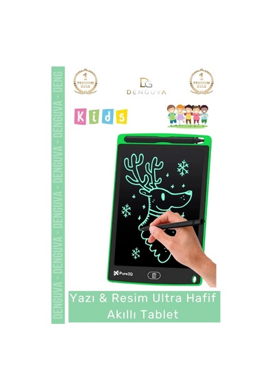 Akıllı Tablet Dijital Lcd Grafik Yazı Tahtası Eğitim Paneli Silinebilir Resim Akıllı Tablet 8,5 Inç