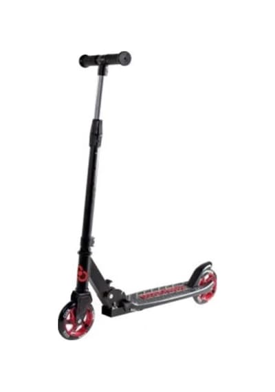 2 Tekerlekli Scooter Neon Katlanır Frenli 8yaş Scoter Yükseklik Ayarlı Çocuk Scooter Kırmızı