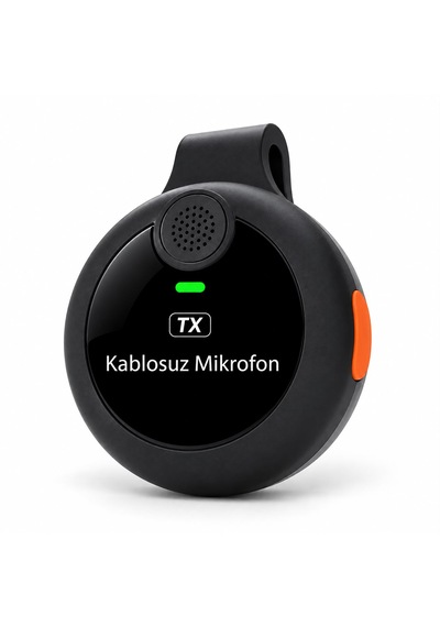 J33 Kablosuz Yaka Mikrofonu 30 Metre Menzil Kablosuz İletim 24 Saat Pil Çift Mikrofon Yapay Zeka Destekli Gürültü Engelleme 360 Derece Ses Algılama Tyep-c Ve Lightning Uyumlu-vlog-canlı Yayın-röportaj