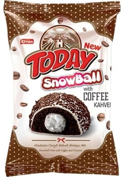 Today Snowball Kahveli Kek 35 Gr. 24 Adet  (1 Kutu)