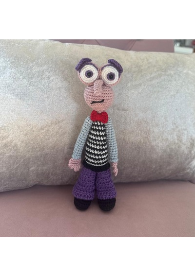 Insıde Out Fear Korku Amigurumi Oyuncak 22 Cm 001