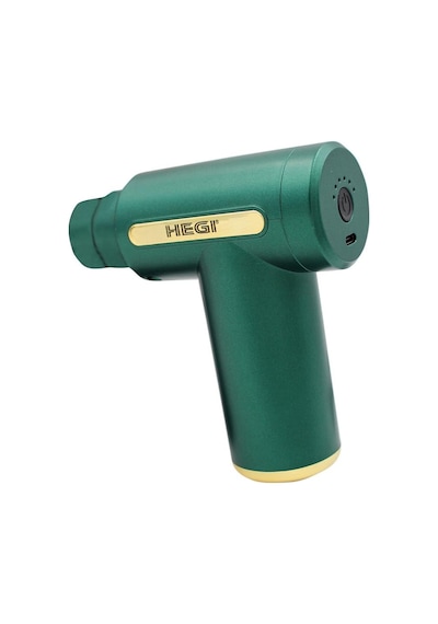 Hegı Tıtresımlı Sarjlı Masaj Tabancası-25340 - Yeşil