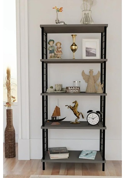 Tr 5 Raflı Telli Metal Kitaplık Salon,ofis,çalışma Odası Modern Düzenleyici Çevir Tak Kolay Kurulum Raf Antrasit Genel Tr 5 Raflı Telli Metal Kitaplık Salon,ofis,çalışma Odası Modern Düzenleyici Çevir Tak Kolay Kurulum Raf Antrasit Genel
