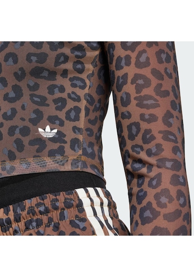 Adidas Leopar Kadın Tişört C-adıjw2772b30a00 Kahverengi