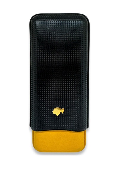 Cohiba Deri Puro Kılıfı 3lü Siyah/sarı 56ring