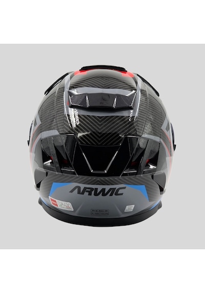 Arwic AR939 Carboneyte Ece-R 22.06 Full Face Motosiklet Kaskı Siyah