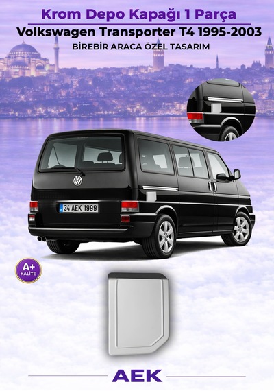 Vw T4 Transporter Depo Kapağı 1995-2003 Paslanmaz Çelik