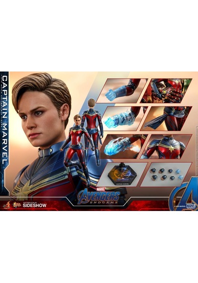 Hot Toys Captain Marvel Endgame Sixth Scale Figure MMS575 906305