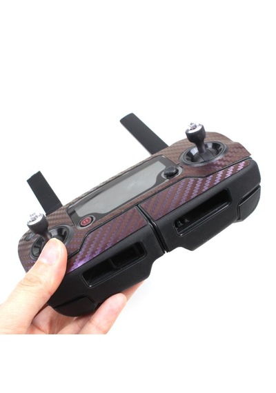 DJI Mavic Pro için Mor Karbon Grafik Su Geçirmez Pvc Cilt Çıkartm