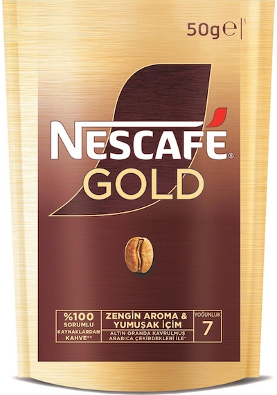 Nescafe Gold Kahve Poşet 50 Gr Çözünebilir
