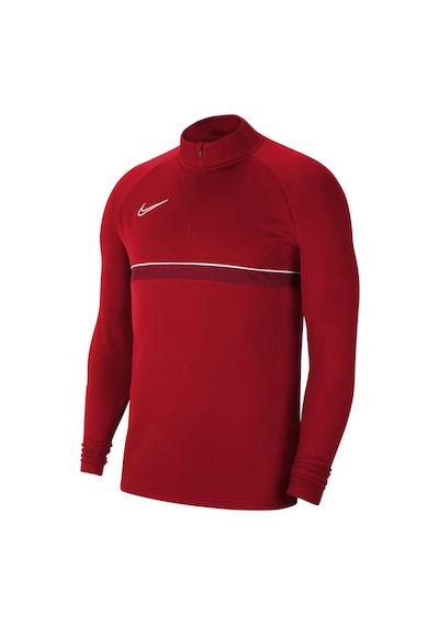Nike Dri Fit Academy Half Zip Erkek Kırmızı Dik Yaka Sweatshirt Kırmızı