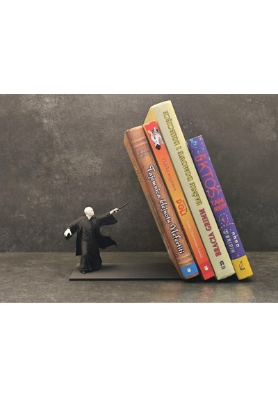 Harry Potter Voldemort Temalı Dekoratif Kitap Tutucu Kitap Desteği