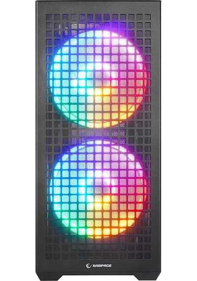 Rampage Gyra V1 Mesh 650 W Rainbow ATX Oyuncu Kasası